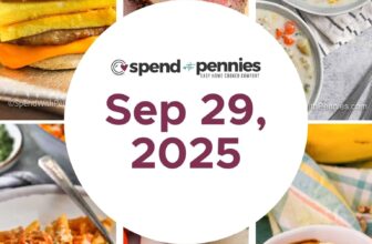 Weekly Meal Plan Sep 29, 2025