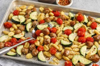 Sheet Pan Gnocchi & Sausage