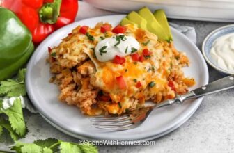 Rooster Fajita Casserole